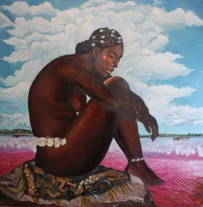 recueillement au lac rose